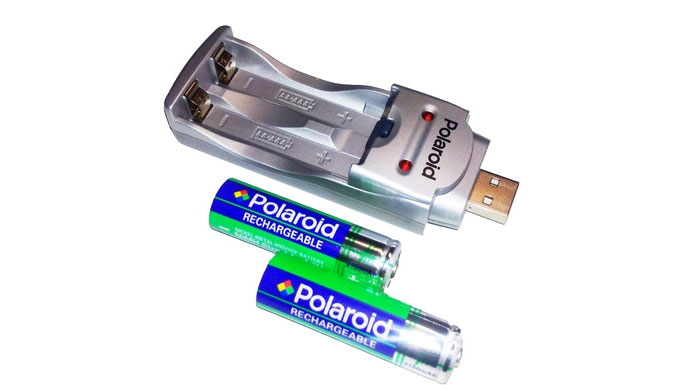 Polaroid USB Battery Charger