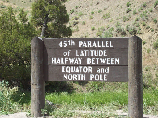 45th parallel