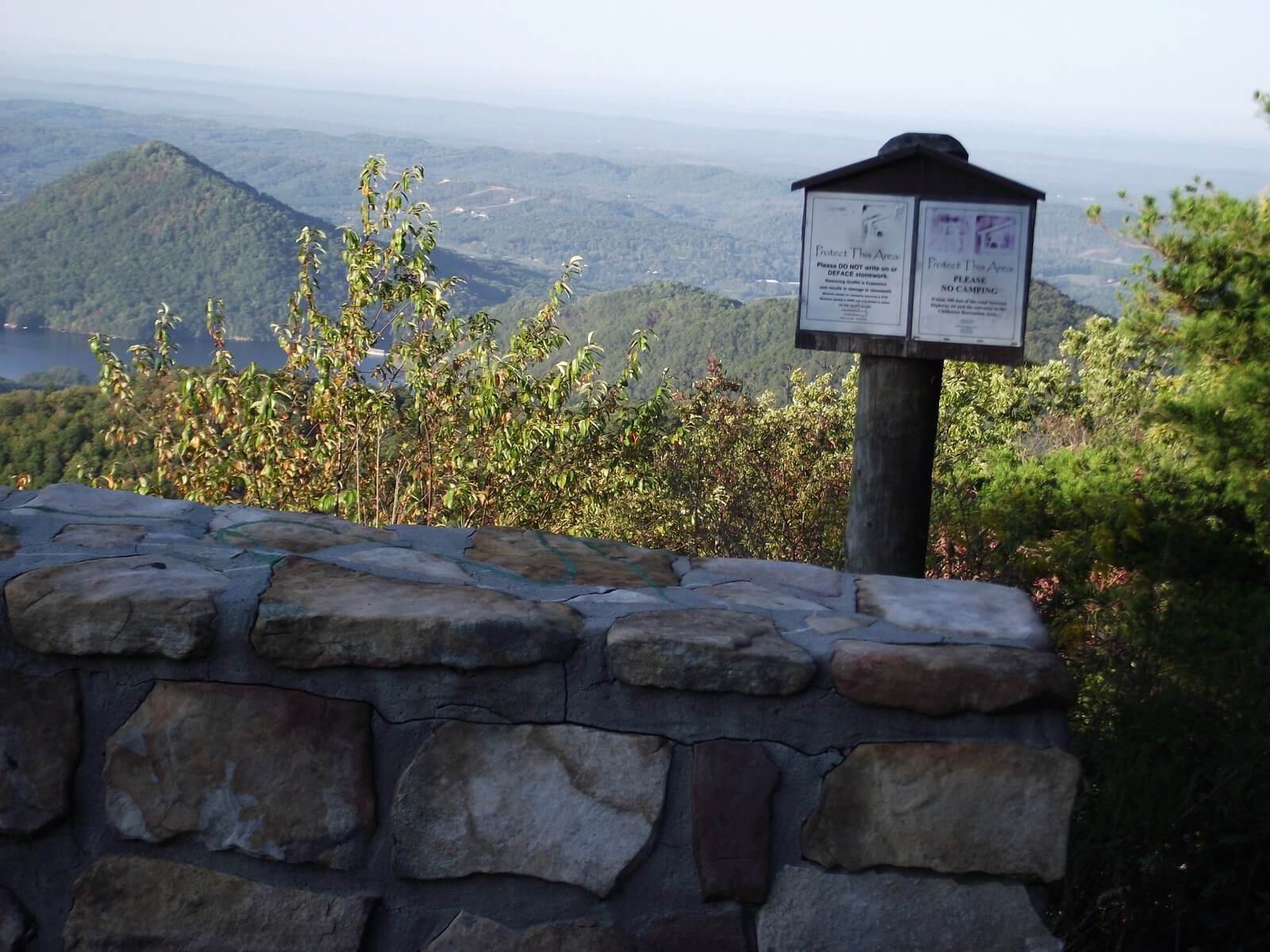 chilhowee mountain overlook