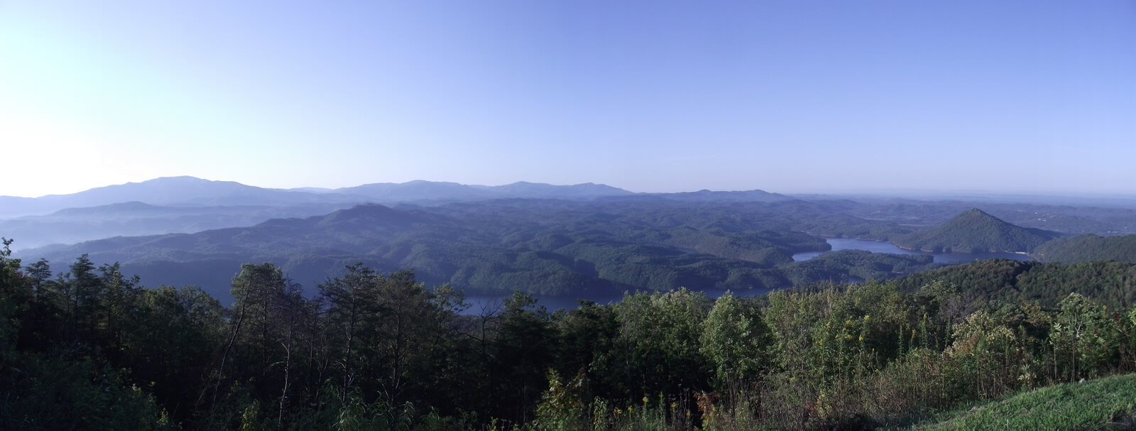 chilhowee mountain overlook recreation area